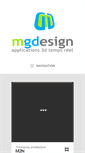 Mobile Screenshot of mgdesign.fr