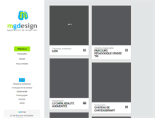 Tablet Screenshot of mgdesign.fr
